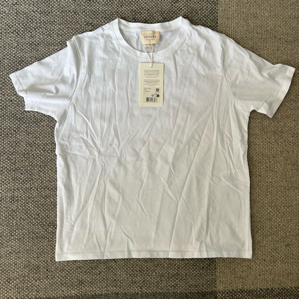 Sezane Conrad Short Sleeve Tee - Picture 2 of 5